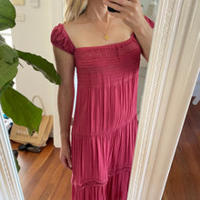 Load image into Gallery viewer, Auguste Size 6  8 Raspberry Red Midi Dress RRP $129 Summer Casual
