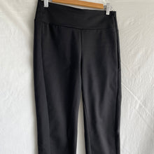 Load image into Gallery viewer, Empire Rose Size 8 - 10 Black Stretch Trousers Pants RRP $245 Designer Australian
