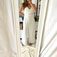 Load image into Gallery viewer, City Chic Large Size 20 Lace Jumpsuit RRP $199 Cocktail Evening Party
