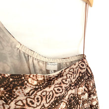 Load image into Gallery viewer, Witchery Dress Brown Maxi Gold Cocktail Evening Size AU 10 - 12 / US 6 - 8
