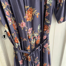 Load image into Gallery viewer, Auguste Size 6 - 10 Midi Dress Blue RRP $229 Boho Bohemian Floral
