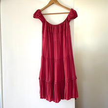 Load image into Gallery viewer, Auguste Size 6  8 Raspberry Red Midi Dress RRP $129 Summer Casual
