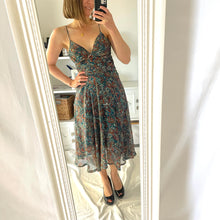 Load image into Gallery viewer, Alive Girl Size 8 Green Dress RRP $59 Paisley Boho Midi Cocktail
