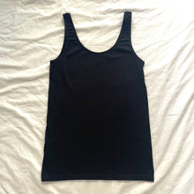 Load image into Gallery viewer, Country Road Size 12 - 14 Black Tank Top RRP $49.95 Casual Cami Stretchy
