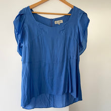 Load image into Gallery viewer, Veronika Maine Size 14 Top Blue RRP $149 Work Office Summer
