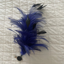 Load image into Gallery viewer, Purple Faux Feather Fascinator Accessories Hair Piece Races
