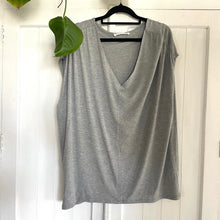 Load image into Gallery viewer, Betty Basics Size 12 - 14 Grey Casual Soft Grey Stretch Tee RRP $34.95 Top T Shirt
