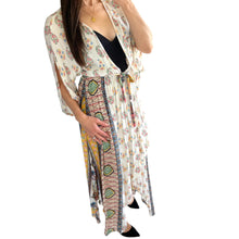 Load image into Gallery viewer, Raga Dress Size 10 - 12 Boho Paisley White Pink RRP $380 Bohemian Summer
