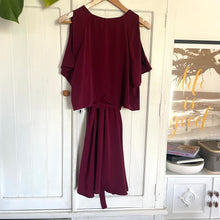 Load image into Gallery viewer, Atmosphere Size 10 Cherry Red  RRP $99 Short Dress Cold Shoulder Sash Cocktail
