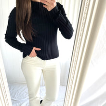 Load image into Gallery viewer, Perfect Stranger Ribbed Jumper Top Size 14 RRP $40 Stretchy Long Sleeve Winter
