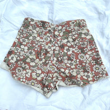 Load image into Gallery viewer, Billabong Size 8 Pink Floral Retro Denim shorts RRP $69 Summer Boho
