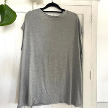 Load image into Gallery viewer, Betty Basics Size 12 - 14 Grey Casual Soft Grey Stretch Tee RRP $34.95 Top T Shirt
