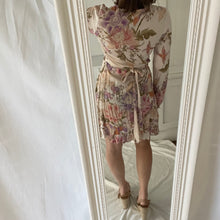 Load image into Gallery viewer, Spell 8 - 10 Small Blue Skies Wrap Dress RRP $229 Bohemian Boho Short
