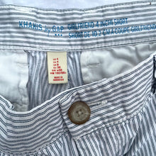 Load image into Gallery viewer, Gap Size 10 Blue White Stripe Shorts RRP $55 Casual Summer Cotton
