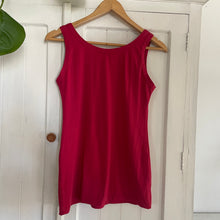 Load image into Gallery viewer, Kookai Size 10 Red Tank Stretchy Lycra RRP $69 Casual Top
