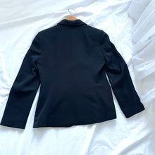 Load image into Gallery viewer, Jacqui E Size 10 Made Australia RRP $199 Black Blazer Business Work
