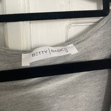 Load image into Gallery viewer, Betty Basics Size 12 - 14 Grey Casual Soft Grey Stretch Tee RRP $34.95 Top T Shirt
