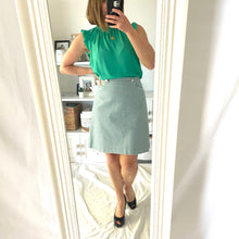 Load image into Gallery viewer, Portmans Top Blouse Green Work Office Size 12 Business Summer
