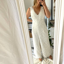 Load image into Gallery viewer, City Chic Large Size 20 Lace Jumpsuit RRP $199 Cocktail Evening Party
