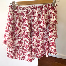 Load image into Gallery viewer, Sportsgirl Size 6 8 Red White Tiered Ra Ra Skirt RRP $59 Short Summer
