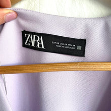 Load image into Gallery viewer, Zara 6 - 8 Waist Coat Mauve RRP $109 Purple Business Races Gold Buttons
