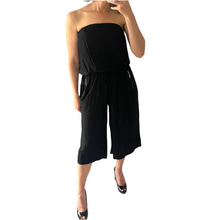 Load image into Gallery viewer, Seafolly Jumpsuit Playsuit Black Beach Cover Up Summer Size AU 10 - 12 / US 6 - 8
