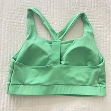 Load image into Gallery viewer, Gymshark Size 10 - 12 Green Sports Bra Crop RRP $59 Activewear Summer
