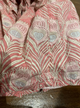 Load image into Gallery viewer, Size 2 FRED BARE Boho Paisley Pink Long Sleeve Blouse Shirt Girls
