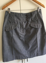 Load image into Gallery viewer, Size 12 REVIEW Womens Skirt grey blue

