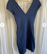 Load image into Gallery viewer, Size 2 KOOKAI Blue Knee Length Dress V Neck
